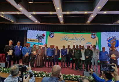 مراسم گرامیداشت روز بسیج کارگری در سالن همایش شرکت ساپکو برگزار شد