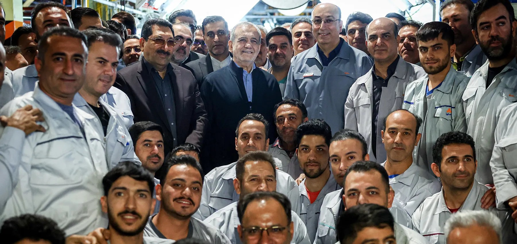 بازدیدرئیس جمهور از شرکت سایپا