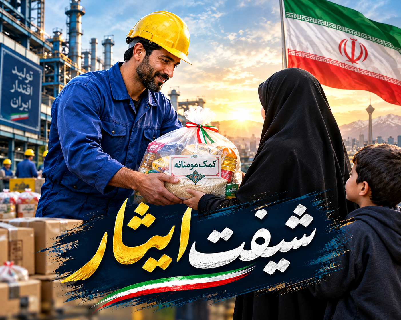 ثبت نام شیفت ایثار جامعه کار و تولید تهران بزرگ
